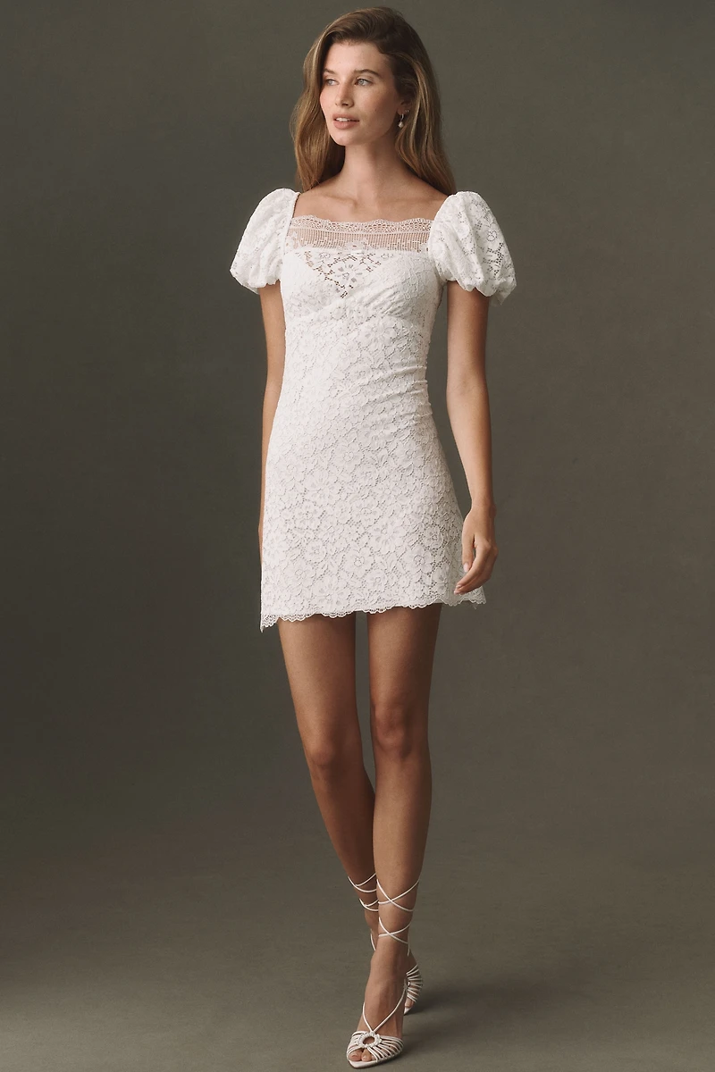 For Love & Lemons Jacqueline Mini Dress