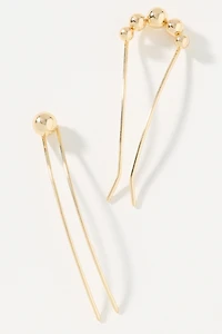 Metal Bubble French Hair Pin