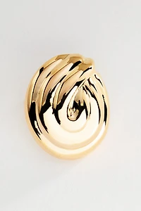 Chunky Swirl Post Earrings