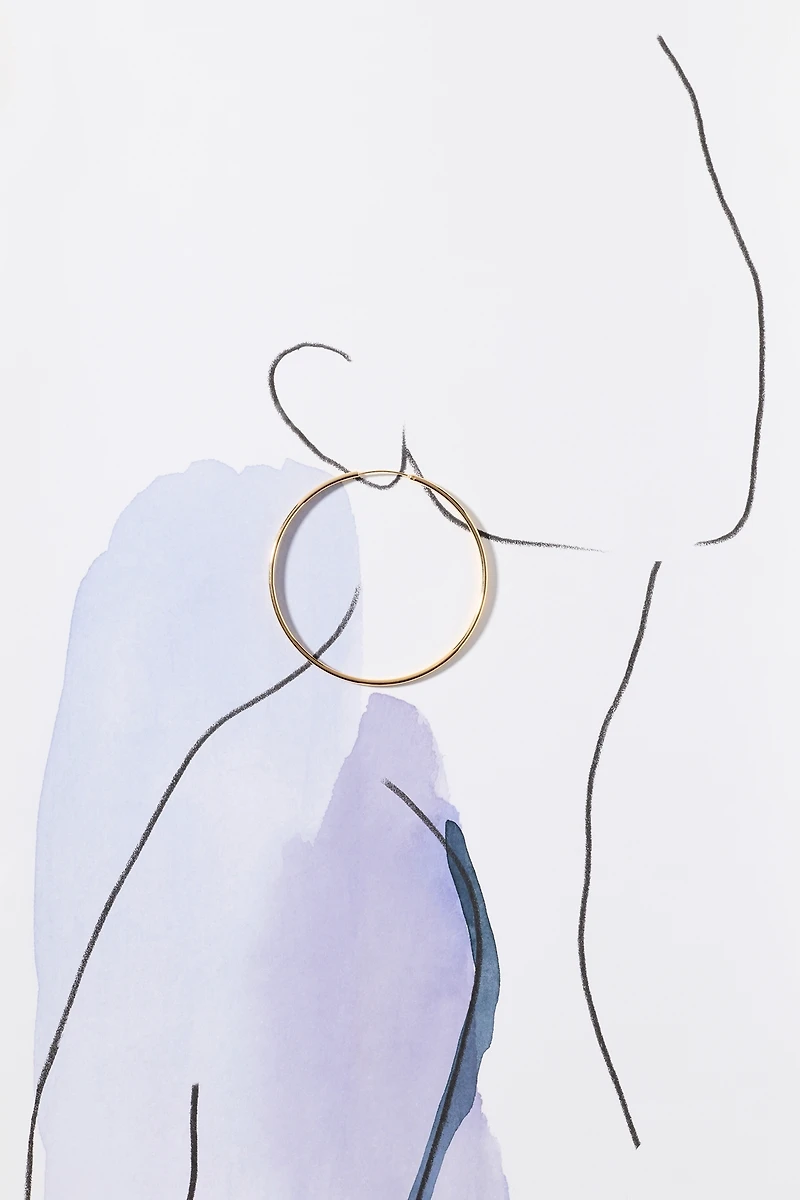 Medium Hoop Earrings