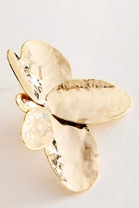 Large Floral Post Earrings