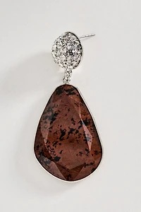 Stone Drop Earrings