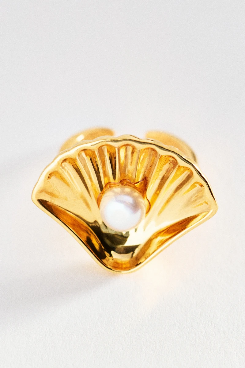 Hermina Athens Kochyli Seashell Ring