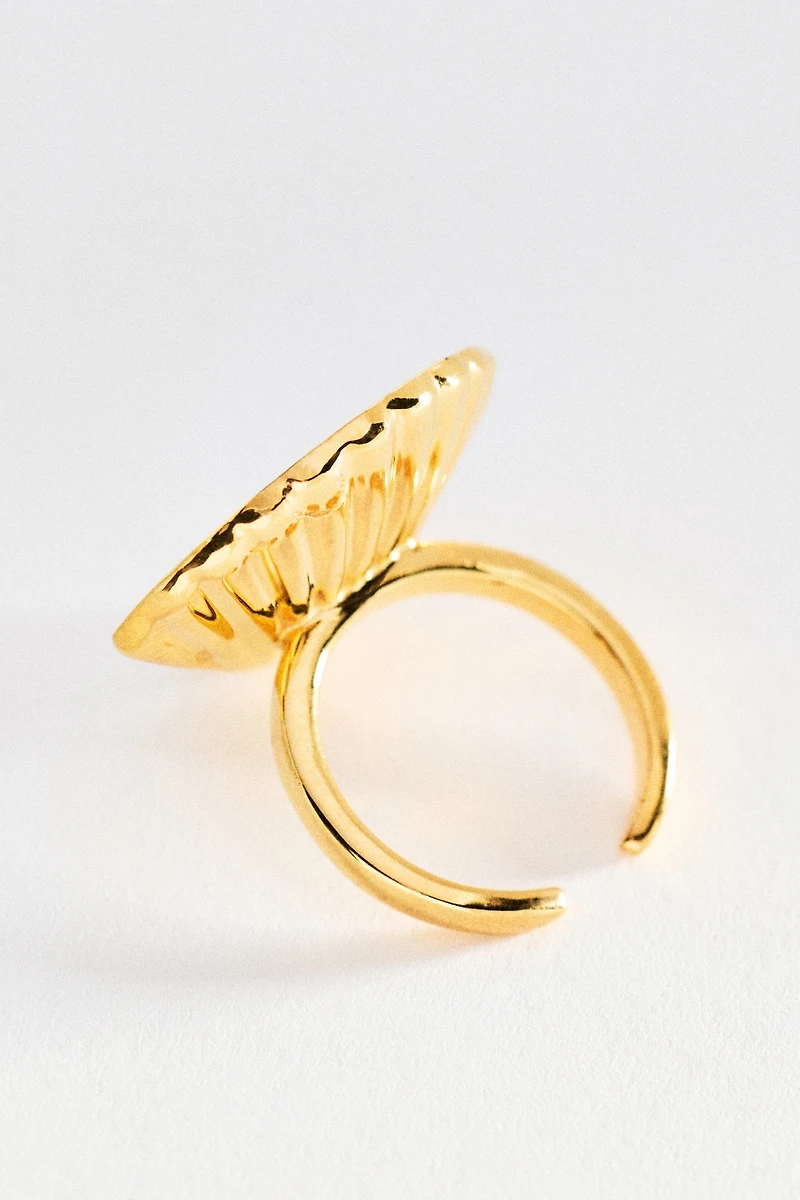 Hermina Athens Kochyli Seashell Ring