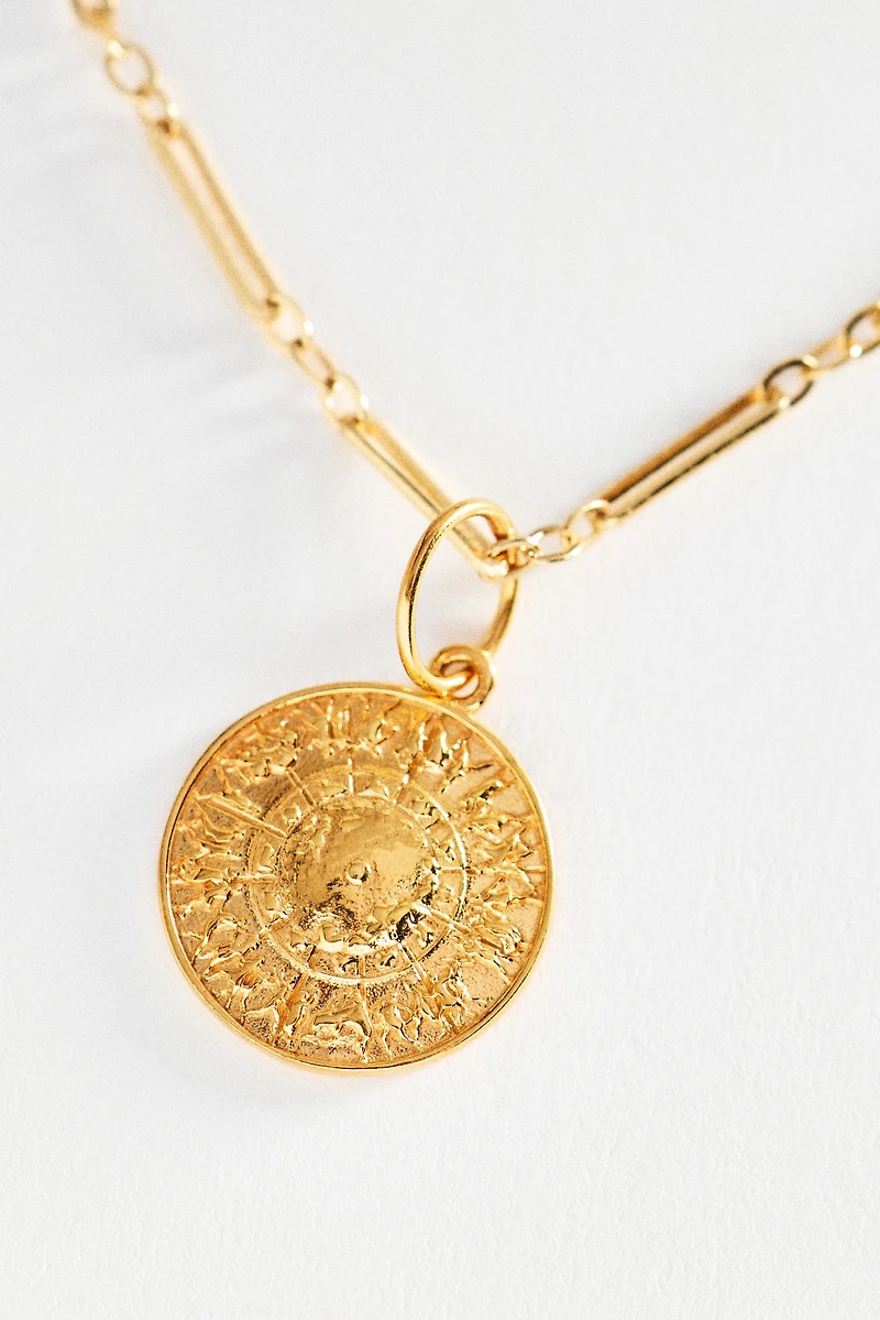 Hermina Athens Shield of Achilles Mini Charm