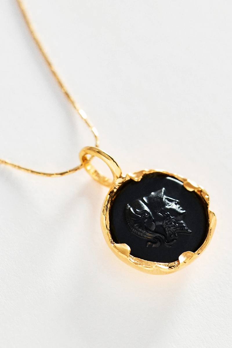 Hermina Athens Cameo Onyx Charm