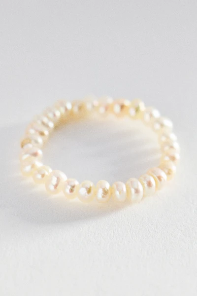 Hermina Athens Vintage Pearl Stacking Ring