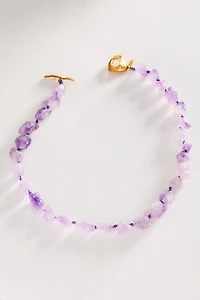Hermina Athens Bougainvillea Amethyst Necklace