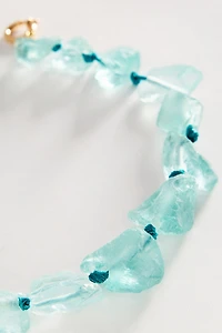 Hermina Athens Celeste Quartz Necklace