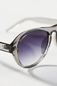 Anglo Translucent Aviator Sunglasses