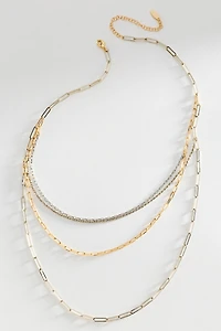 Stacked Chain Necklaces