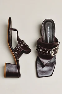 Intentionally Blank Wynona Thong Heels