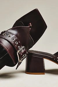 Intentionally Blank Wynona Thong Heels