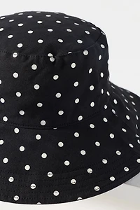 By Anthropologie Polka Dot Bucket Hat
