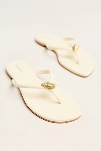 Reformation Onyx Thong Sandals