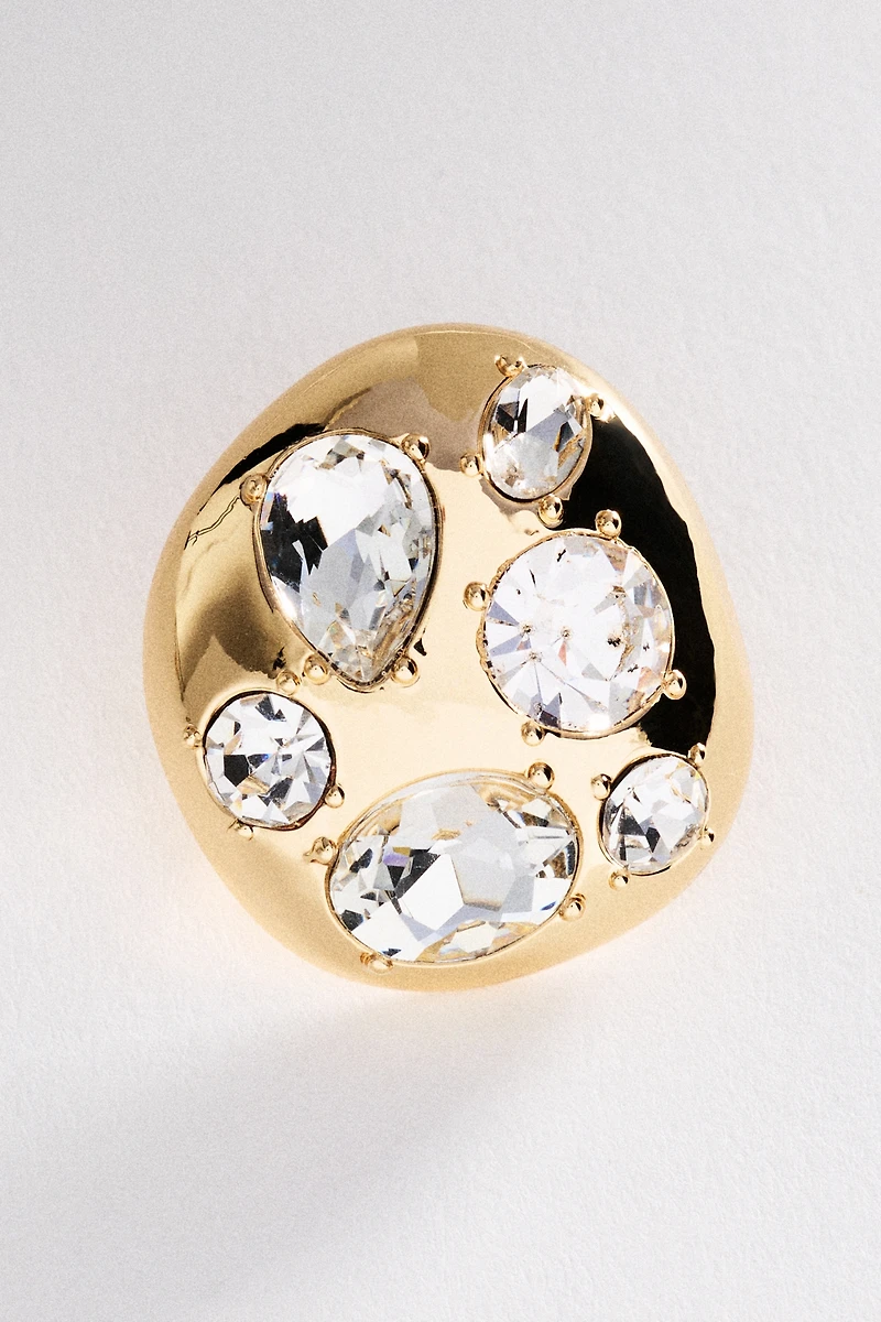 By Anthropologie Colorful Crystal Post Earrings