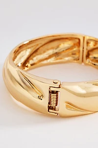 Textured Mod Bangle Bracelet