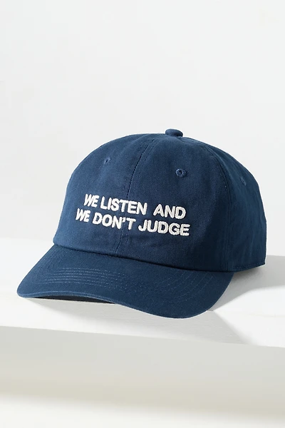 Intentionally Blank We Listen Baseball Cap