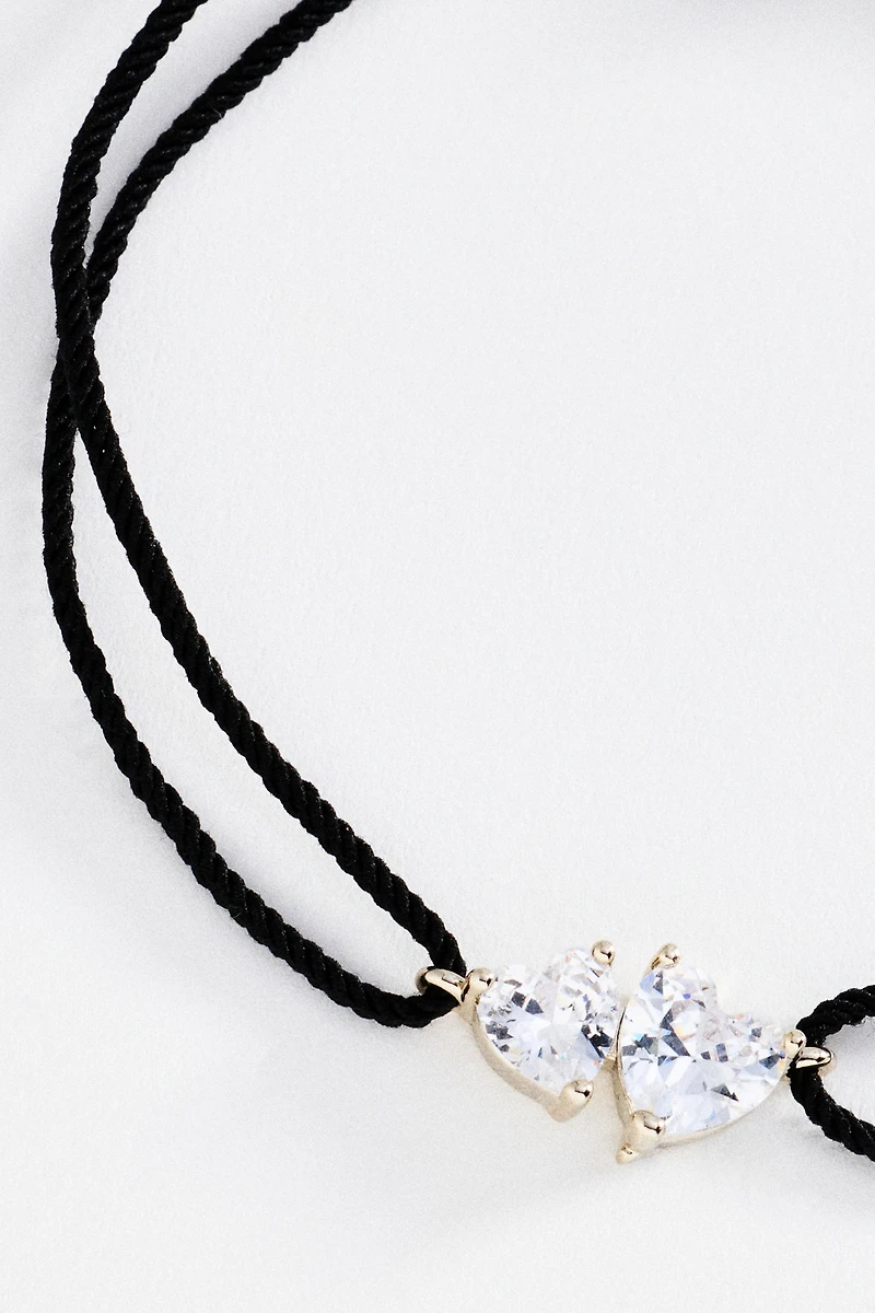 Crystal Cord Bracelet