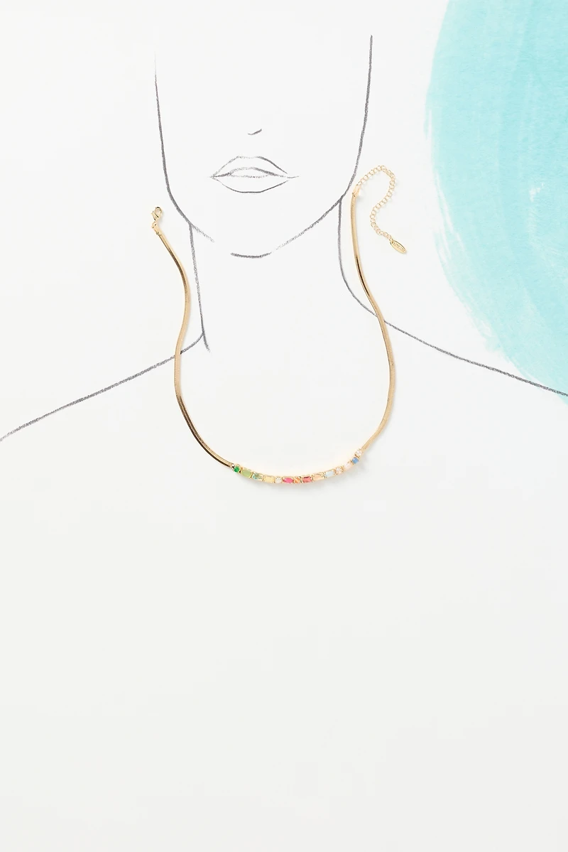 Threaded Pearls Layering Necklace