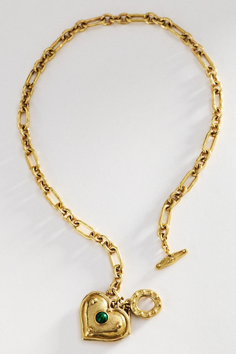 ALEMAIS Jem Heart Charm Necklace