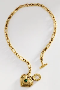 ALEMAIS  Jem Heart Charm Necklace