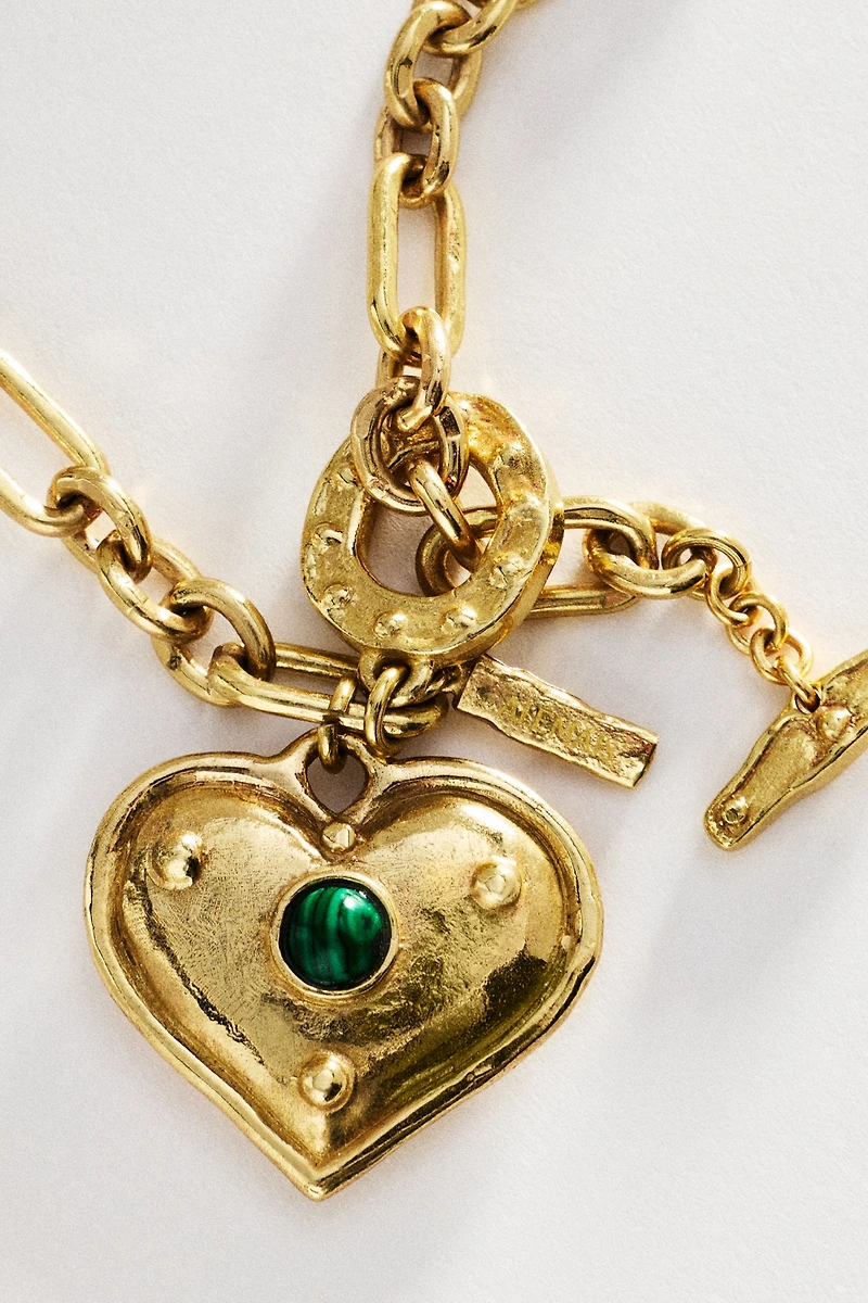 ALEMAIS Jem Heart Charm Necklace
