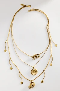 ALEMAIS Jem Layered Charm Necklace
