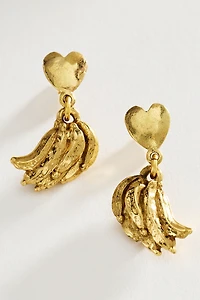 ALEMAIS  Jem Love Banana Earrings