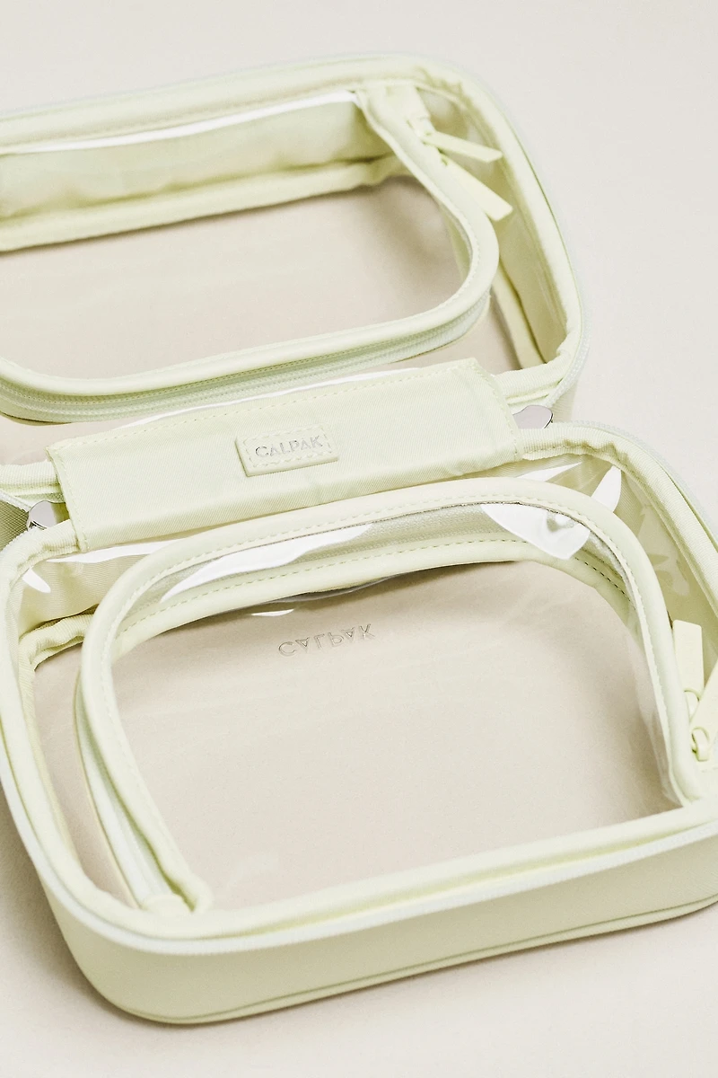CALPAK Small Clear Cosmetics Case