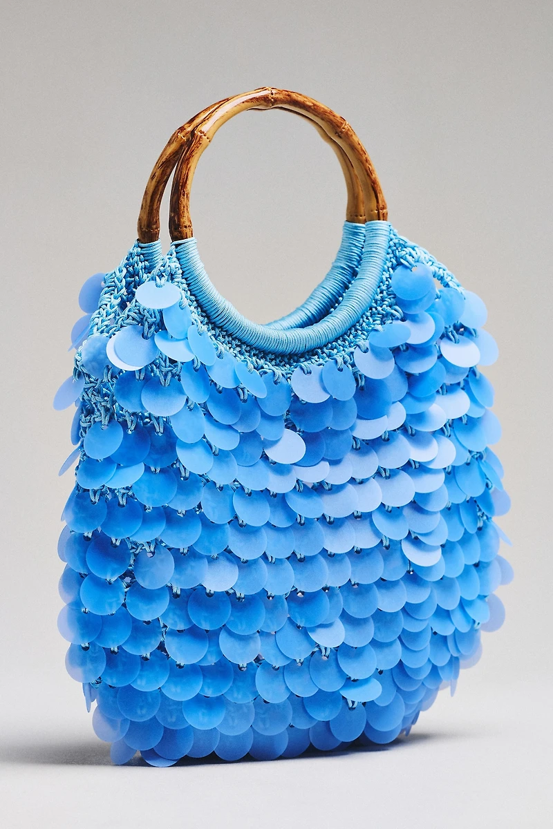 By Anthropologie Sequin Hand Bag