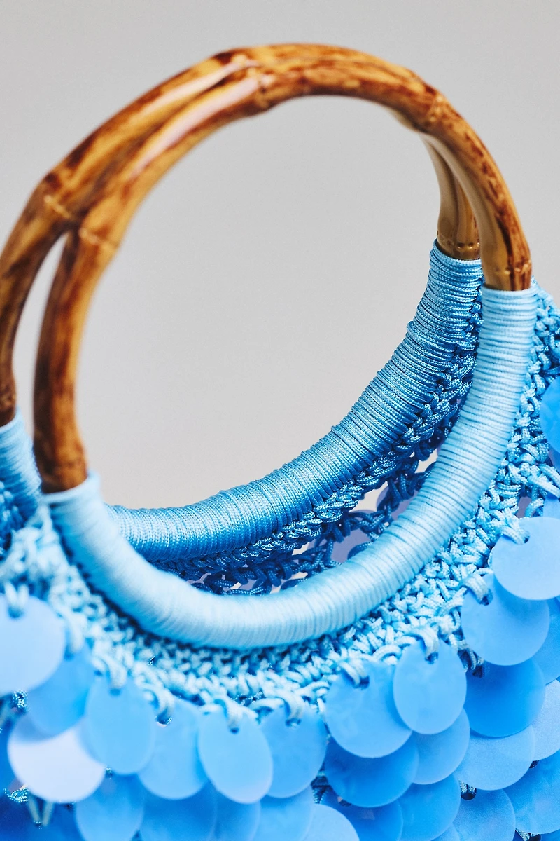 By Anthropologie Sequin Hand Bag