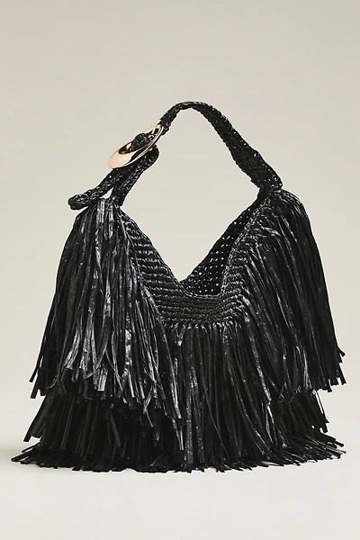Fringe Hobo Bag