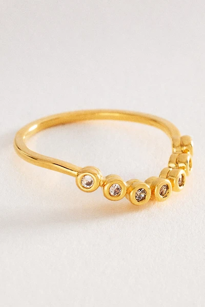 Twisted Crystal Ring