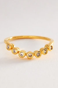 Twisted Crystal Ring