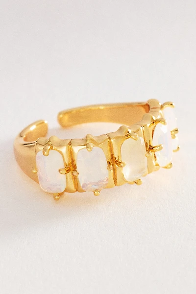Crystal Baguette Ring