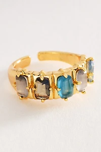 Crystal Baguette Ring