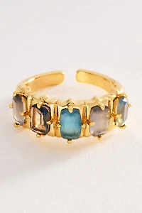 Crystal Baguette Ring