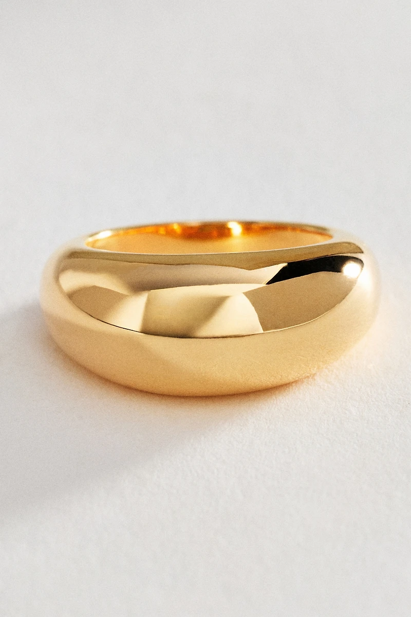 Chunky Metal Stacking Ring