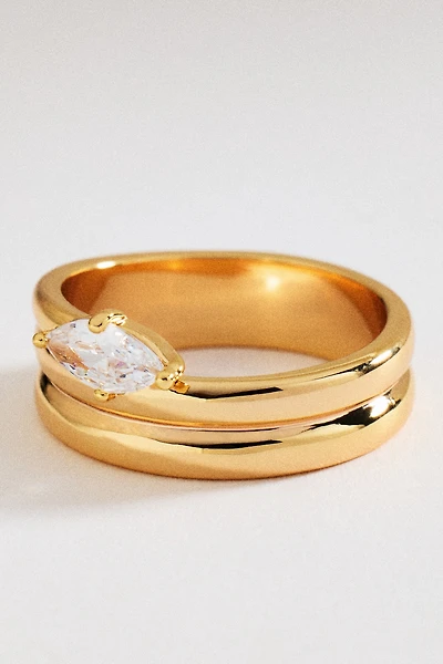 Suspended Crystal Ring