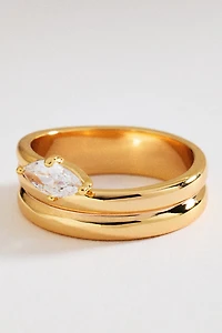 Suspended Crystal Ring