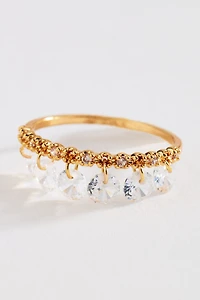 Floating Crystal Ring