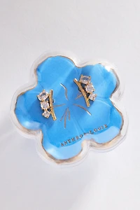Icon Post Earrings: Floral Edition