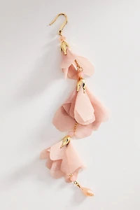 By Anthropologie Cascading Floral Drop Earrings
