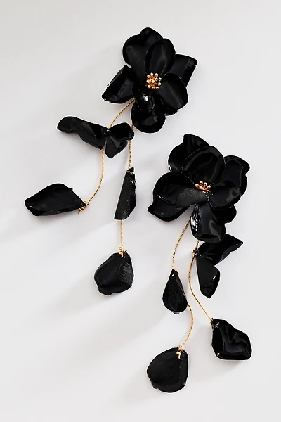 By Anthropologie Petal Drop Earrings