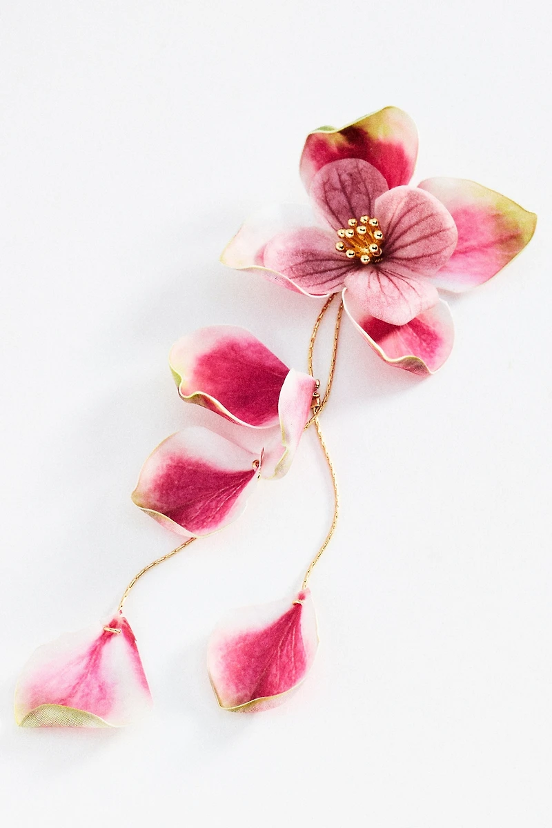 By Anthropologie Petal Drop Earrings