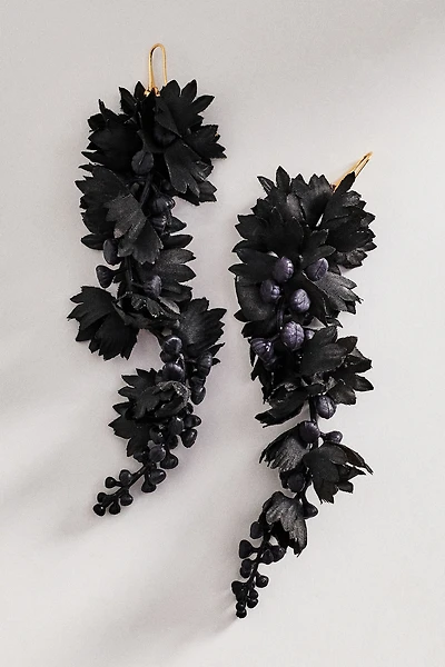 By Anthropologie Petal Cascade Statement Drop Earrings