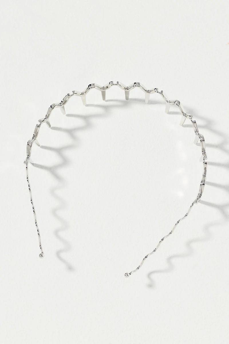 Nova Metal Zigzag Headband