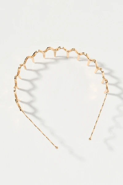 Nova Metal Zigzag Headband