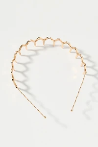 Nova Metal Zigzag Headband